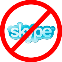 no skype