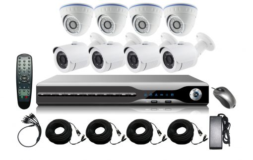Комплект беспроводных камер видеонаблюдения и видеоресивера